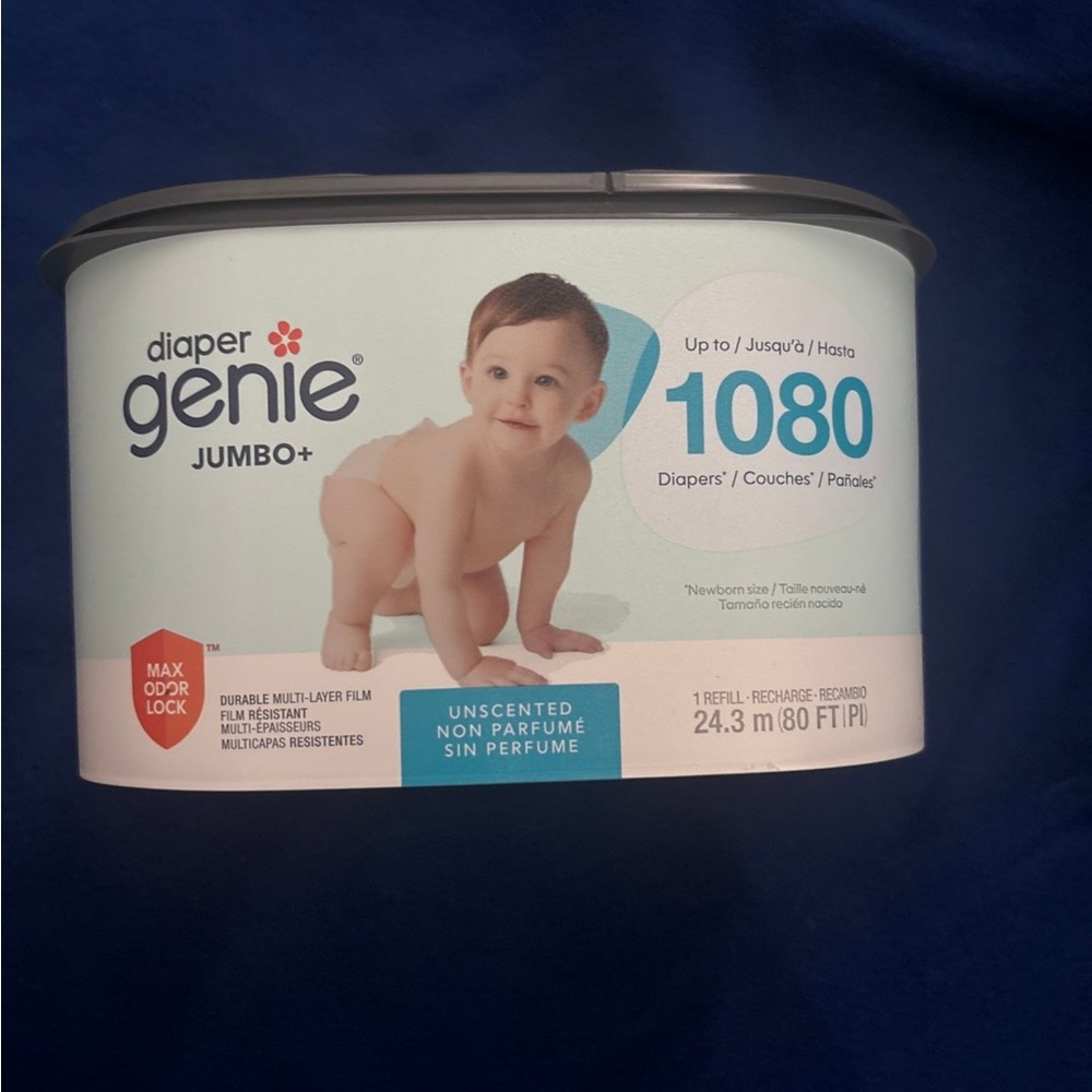 Diaper Genie Jumbo+ 1080 Diapers